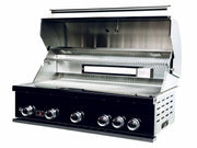 Whistler 42" 5-Burner Black Series Built-In Gas Grill with Heat Dividers