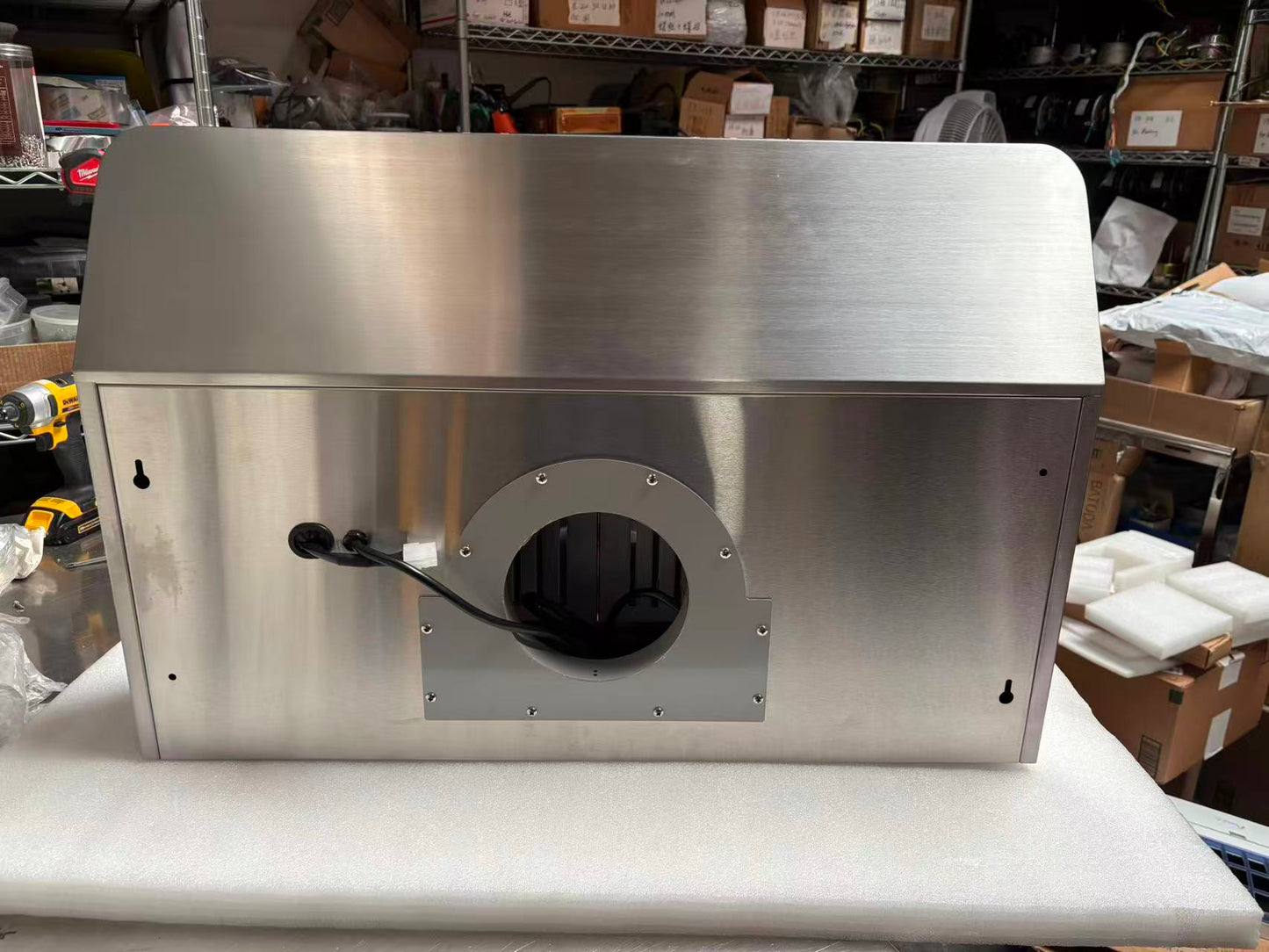 [Refurbished-A] Awoco RH-SP06-30 30" Quiet Split Range Hood - 6inch Top Vent - 800CFM