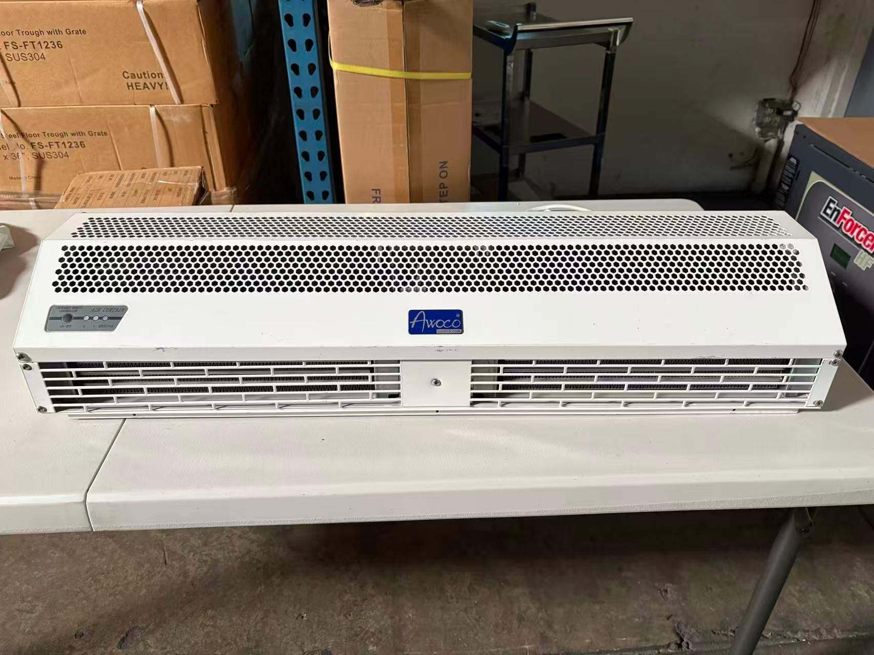 [Refurbished-A] Awoco RM1209H 36" Heated 2-Speed Commercial Air Curtain - CE Certified