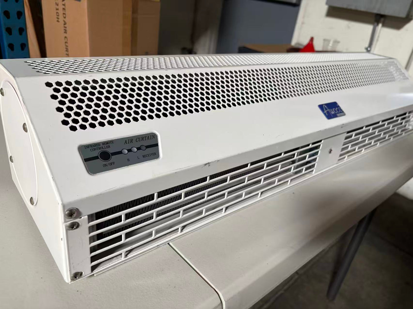[Refurbished-A] Awoco RM1209H 36" Heated 2-Speed Commercial Air Curtain - CE Certified