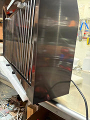 [Refurbished-A] Awoco RH-UC7-30 30" Under Cabinet Range Hood - 7" High, 6"/7"/8" Round Top Vent, 900 CFM, 6-Speed, Gesture Control, Remote, 5 Vent Options, Stainless Steel