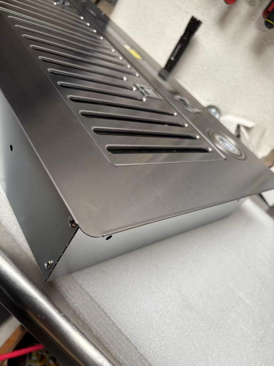 [Refurbished-A] Awoco RH-IT06 Split Quiet Ceiling Mount Range Hood - 6 Inch High Top Vent, 800 CFM, Voice/Gesture/Touch/Remote Control, 30" & 36"