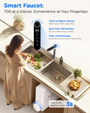 Waterdrop X12 White Tankless Reverse Osmosis System | 1200 GPD | 11-Stage Filtration | UV Sterilization | Alkaline Mineral Technology | Smart Faucet | NSF/ANSI 42, 58 & 372 Certified
