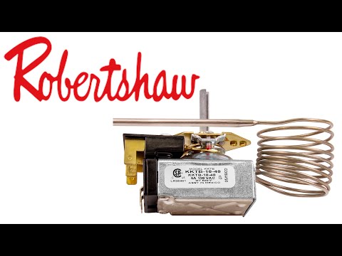 Robertshaw KKTB-18-48 Stove Oven Range Thermostat 5A 120VAC Max Temperature 599°F