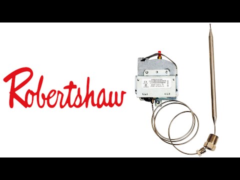 Robertshaw LCHBC0240000 High Limit Electric Cooking Control, Temp 250 °F, 24" Capillary Length, Manual Reset