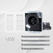 Exhaust fan with components 
