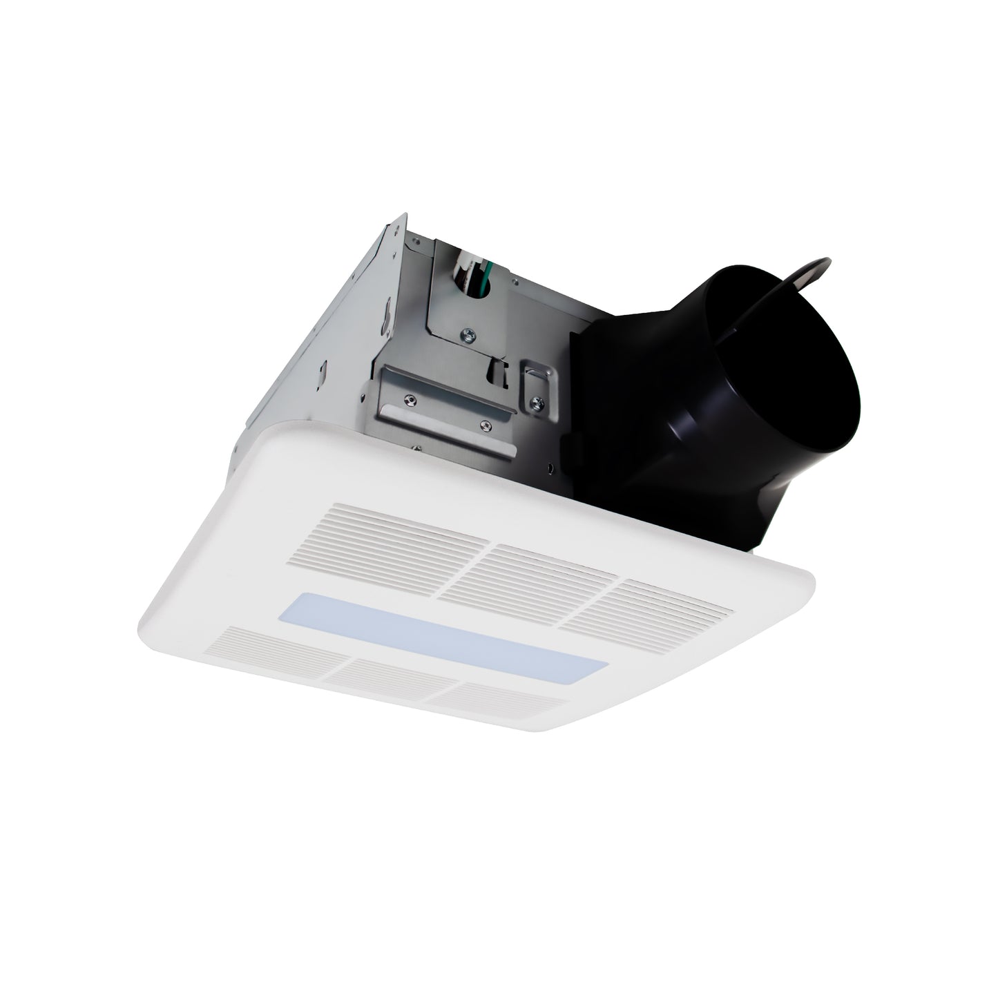 Ceiling-mounted bathroom exhaust fan 