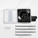 Exhaust fan with components 