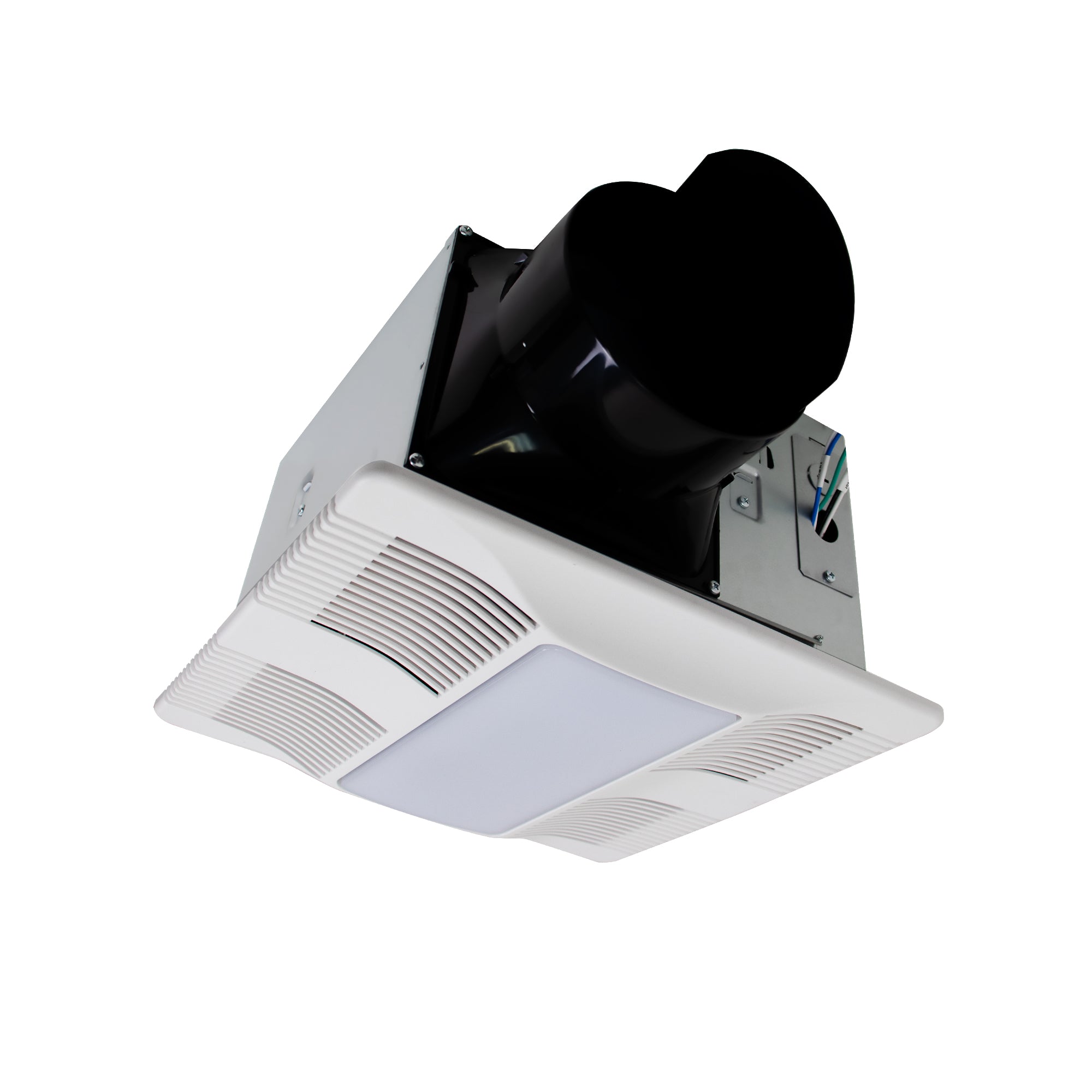 Ceiling-mounted bathroom exhaust fan 