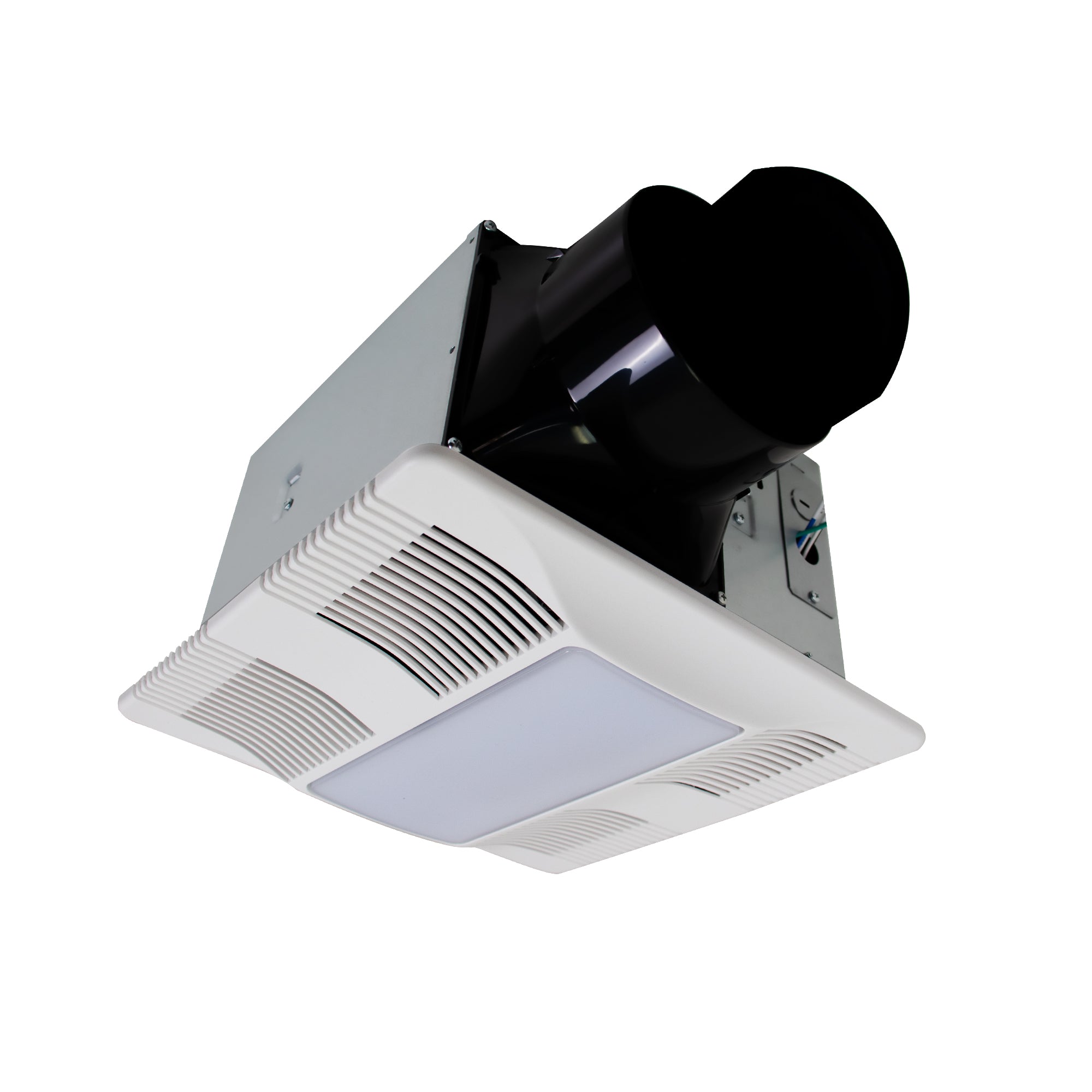 Ceiling-mounted bathroom exhaust fan 