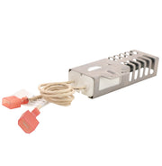 Metal heating element with pink connectors