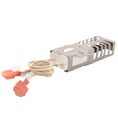 Metal heating element with pink connectors