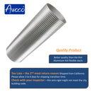 Better quality than the thin aluminum foil flexible ducts