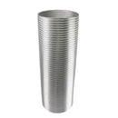 A semi-rigid flexible aluminum duct with a 8 inches diameter, designed for venting applications in kitchen, bathroom, and range hood.