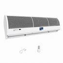 Residential & Light Commercial Air Curtain include a remote control and magnetic switch.