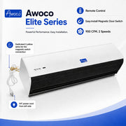 Awoco Elite Series wall-mounted air curtain 