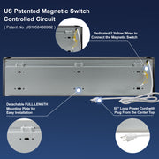 US patented magnetic switch controlled circuit 