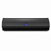 Awoco FM-3509 commercial air curtain with black housing and adjustable air outlet.
