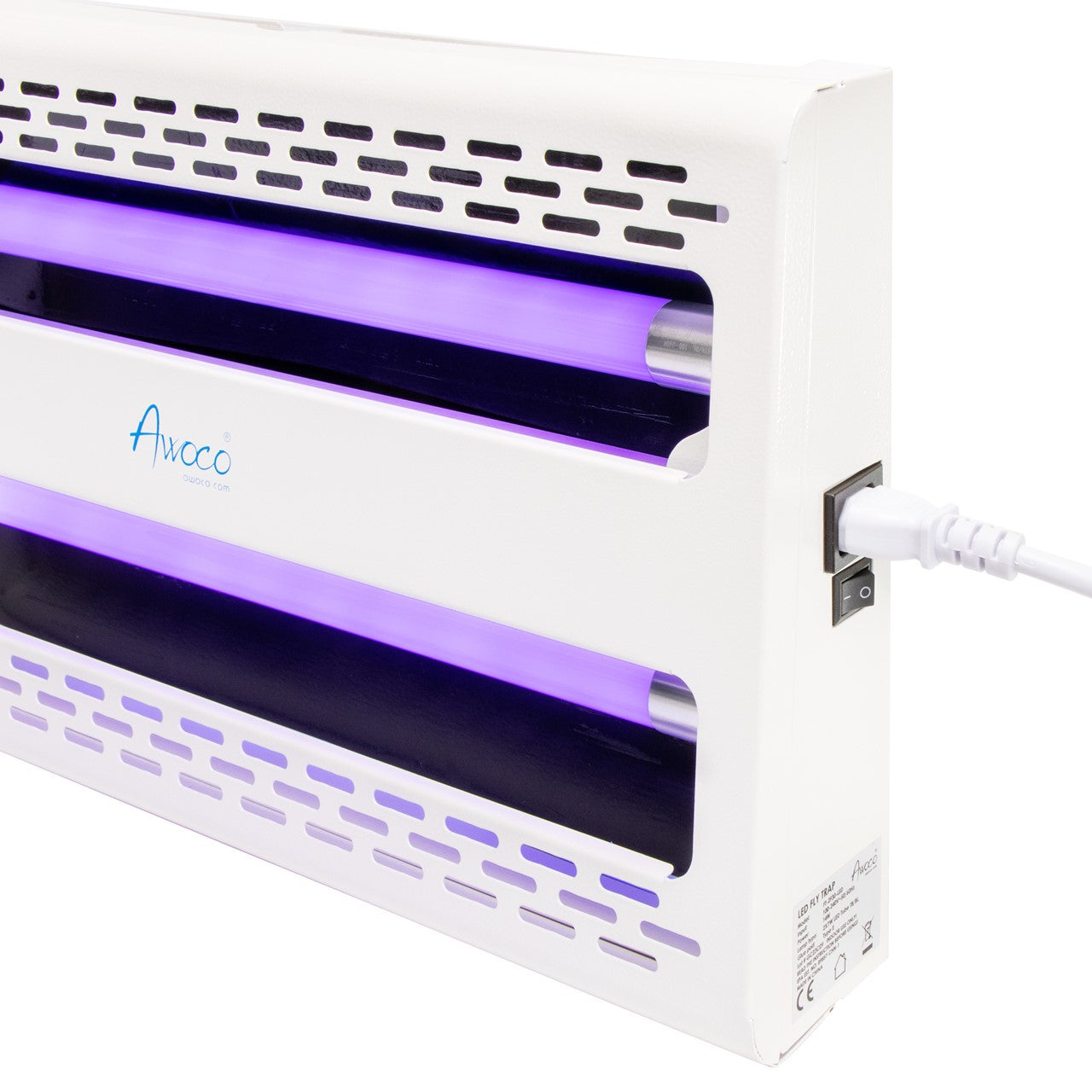 Modern wall-mounted plugin indoor fly trap for home 