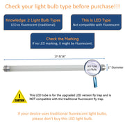 LED TUBE L15T8/BL, this is LED type not compatible with fluorescent