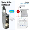 Kason 1095 Spring Action Door Closer, Diagram 7/8" to 1-5/8" Offset