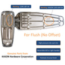 Kason 1245 Reversible Cam-Rise Walk-In Hinge, Flush Marking