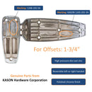 Kason 1248 Reversible Spring-Assisted Cam-Lift Hinge Offset: 1-3/4" Marking