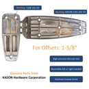 Kason 1248 Reversible Spring-Assisted Cam-Lift Hinge Offset: 1-5/8" Marking