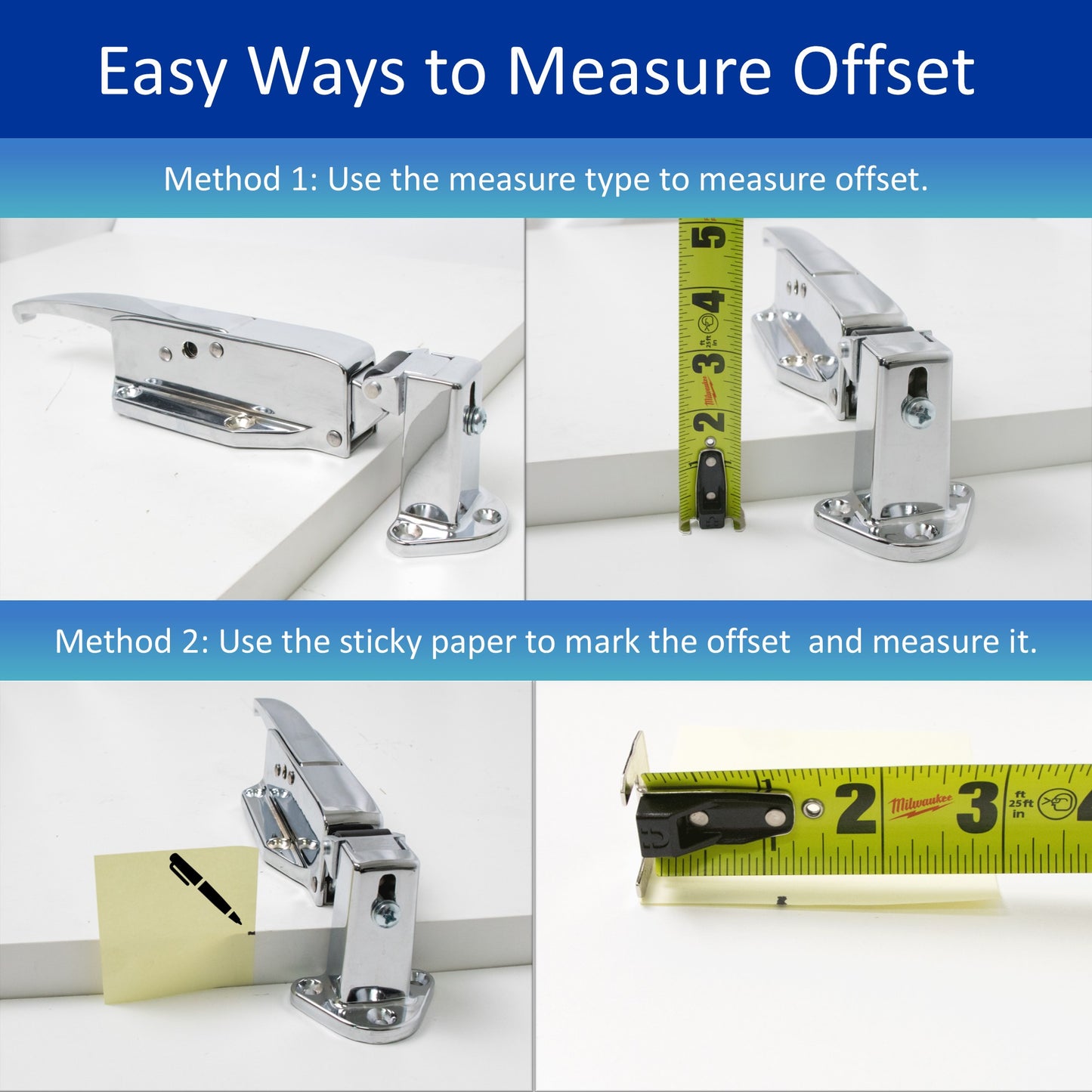Kason 0058 Series Roller Strike Measure Offset