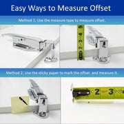 Kason 0058 Series Roller Strike Measure Offset
