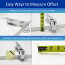 Kason 0058 Series Roller Strike Measure Offset