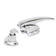 Kason 930 Trigger Action Latch with Adjustable Strike, Latch with Strike D 7/8" to 1-1/4" (3 Holes)