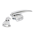 Kason 930 Trigger Action Latch with Adjustable Strike, Latch with Strike D 7/8" to 1-1/4" (3 Holes)
