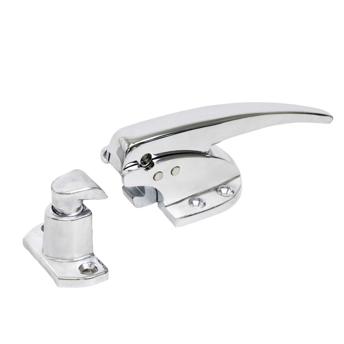 Kason 930 Trigger Action Latch with Adjustable Strike, Latch with Strike E 7/8" to 1-1/4" (2 Holes)
