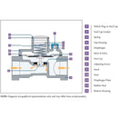 Diagrams are graphical representations only and may differ from actual product
