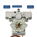 3/8"FPT thread inlet and outlet, 1/2 PSI gas pressure