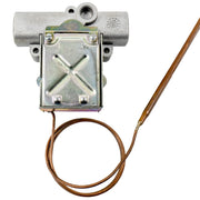 Robertshaw GST40240000 Gas Oven Thermostat, 3/8” FPT Thread, Temp 220 - 550 °F, 36" Capillary Length