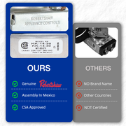 Ours are Robertshaw, assembly in Mexico, and CSA approved