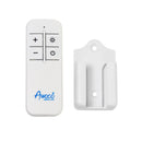 Awoco range hood remote control with a wall mount holder for RH-IT-R, RH-IT-CR Models