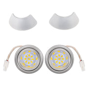LED lights with the lamp covers