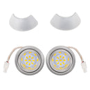 LED lights with the lamp covers