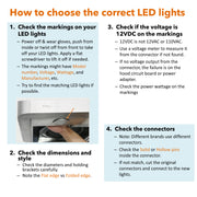 How to choose the correct LED lights