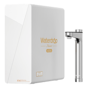 Waterdrop X14 Black Tankless Reverse Osmosis System | 1400 GPD | 11-Stage Filtration | UV Sterilization | Alkaline Mineral Technology | Smart Faucet | NSF/ANSI 42, 58 & 372 Certified