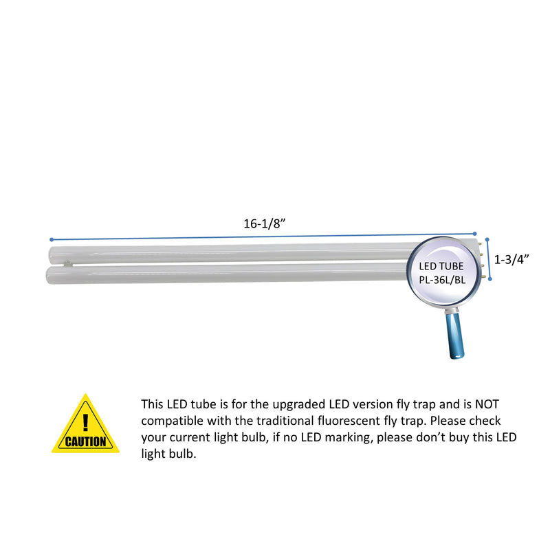 LED TUBE PL-36L 13 W LED UV Light Bulb for Wall Mount Sticky Fly Trap Lamp FT-1E36-LED