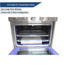 Awoco 30” Freestanding 4 Burners Range with 3.5 cu ft. Convection Oven and 2 Racks