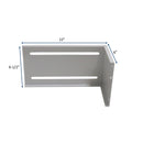 Awoco Air Curtain 6-1/2"W x 6"D x 12"L Mounting Brackets for Ceiling Mount or Side Mount (