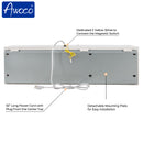 Awoco FM15-MDO Adjustable Turn-On Delay Super Power 2 Speeds Commercial Indoor Air Curtain, UL Certified, 120V Unheated