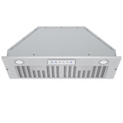 RH-BQ-DTLS Ductless Range Hood Insert 6 inch round top vent for wood hood