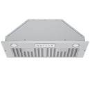 RH-BQ-DTLS Ductless Range Hood Insert 6 inch round top vent for wood hood