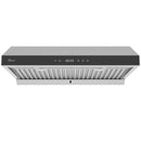 RH-R06-G 30 Inch Under cabinet range hood with Tempered Glass Touch Panel